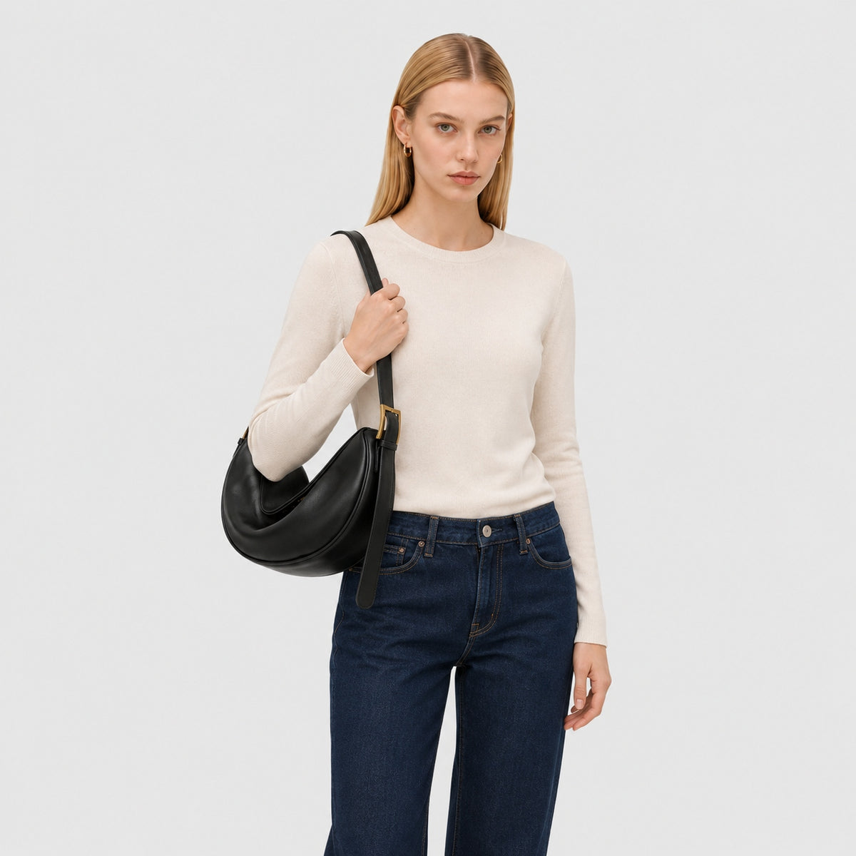 Sac à Main Banane Demi Lune Chic