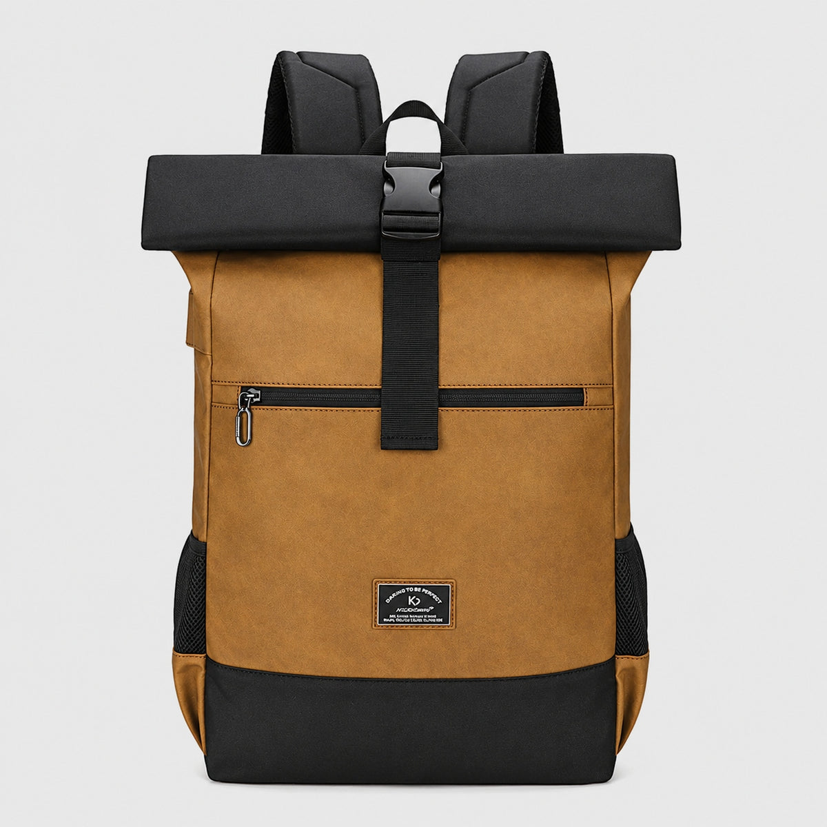 Sac à Dos Roll Top imperméable en Cuir
