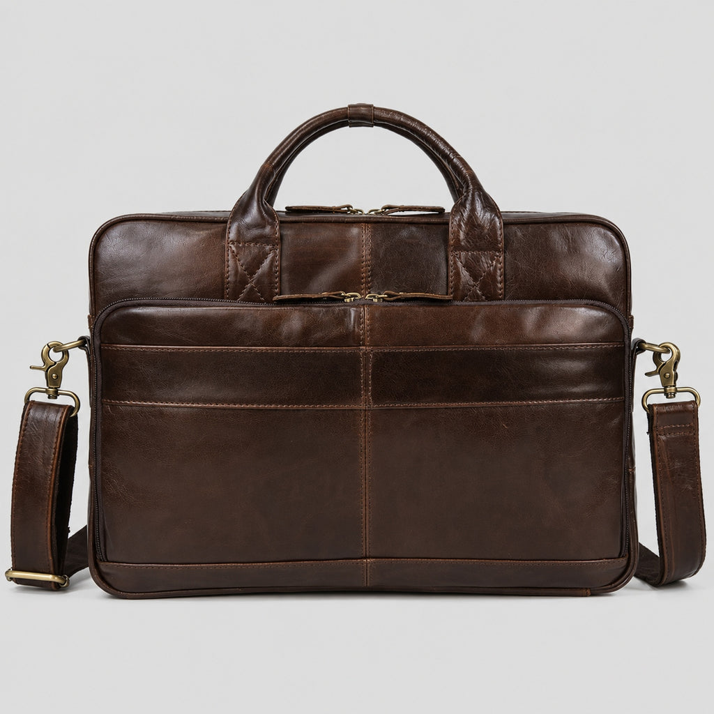 Sacoche Ordinateur en Cuir Homme