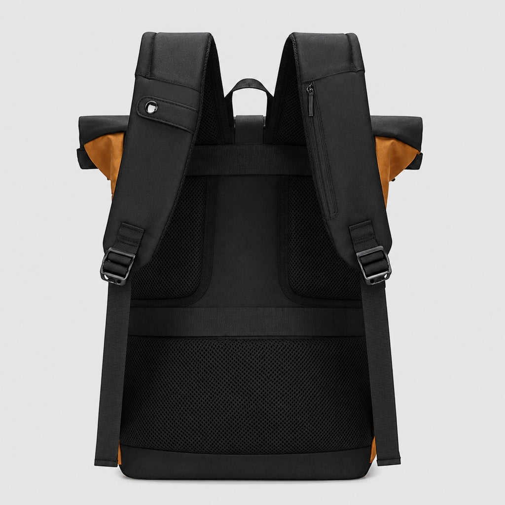 Sac à Dos Roll Top imperméable en Cuir