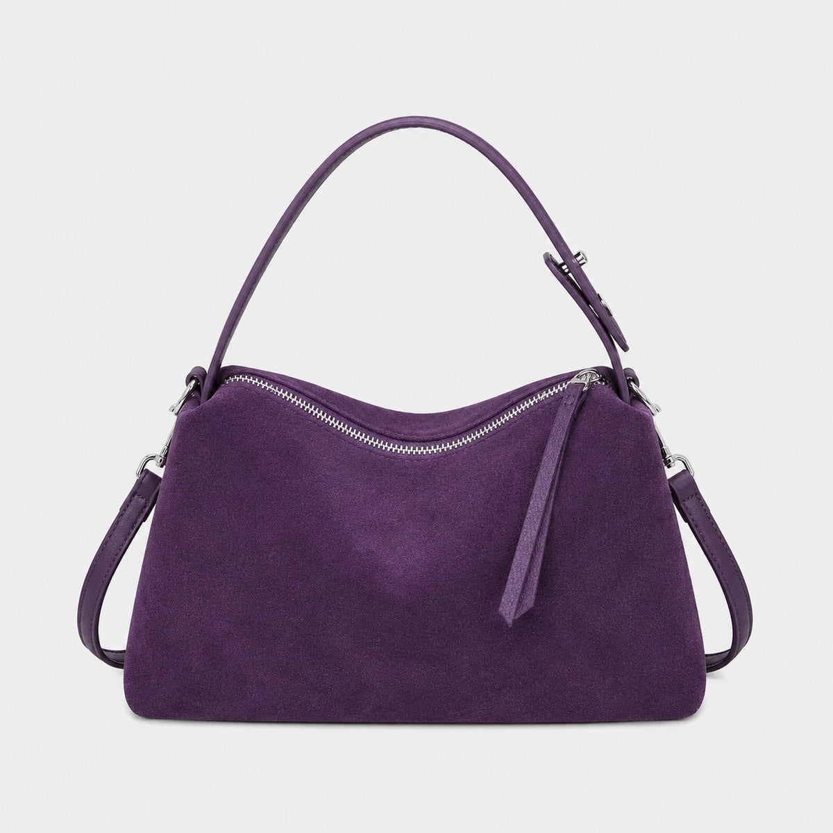 Sac à Main Bandoulière en Daim Véritable