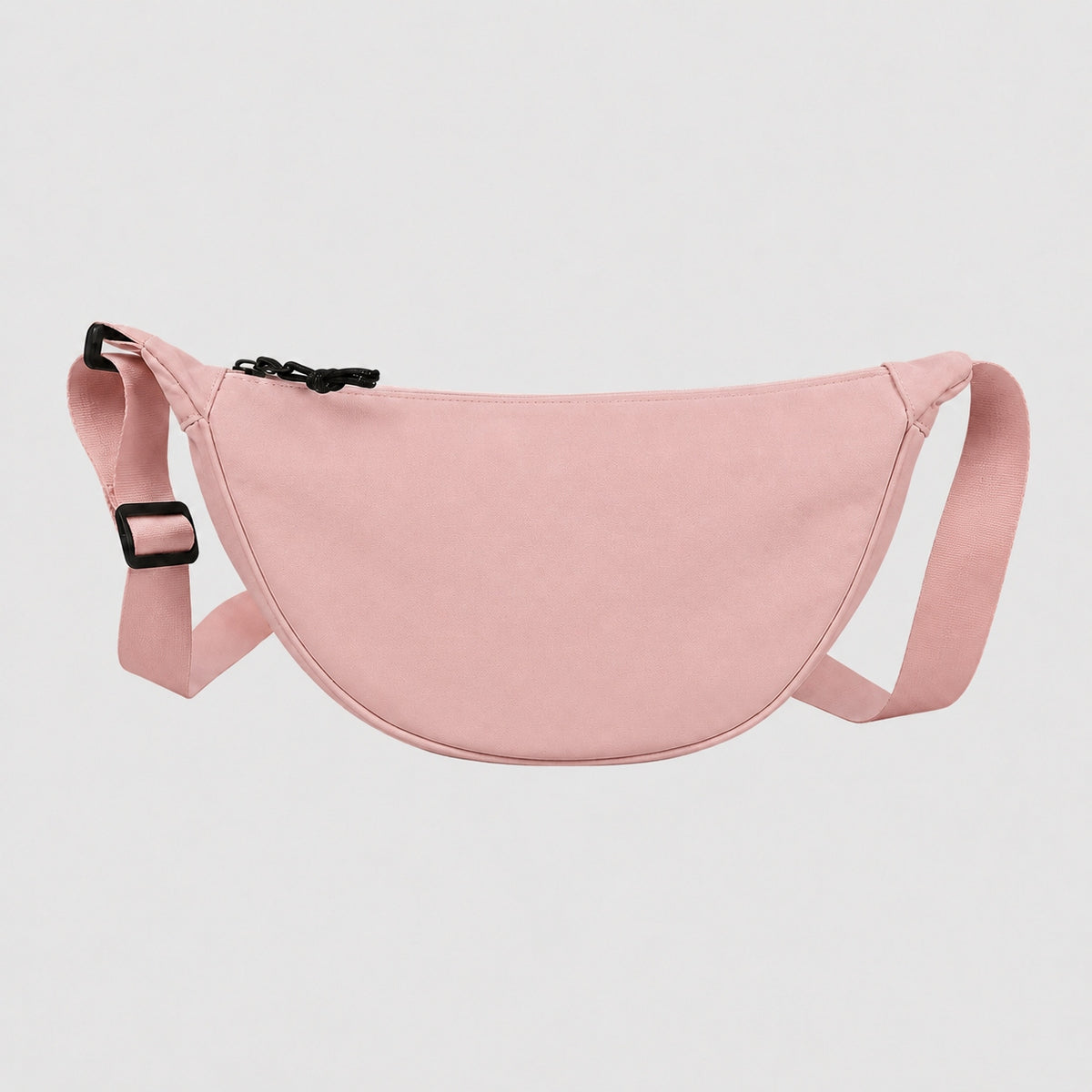 Sac à Main Demi-Lune en Tissu