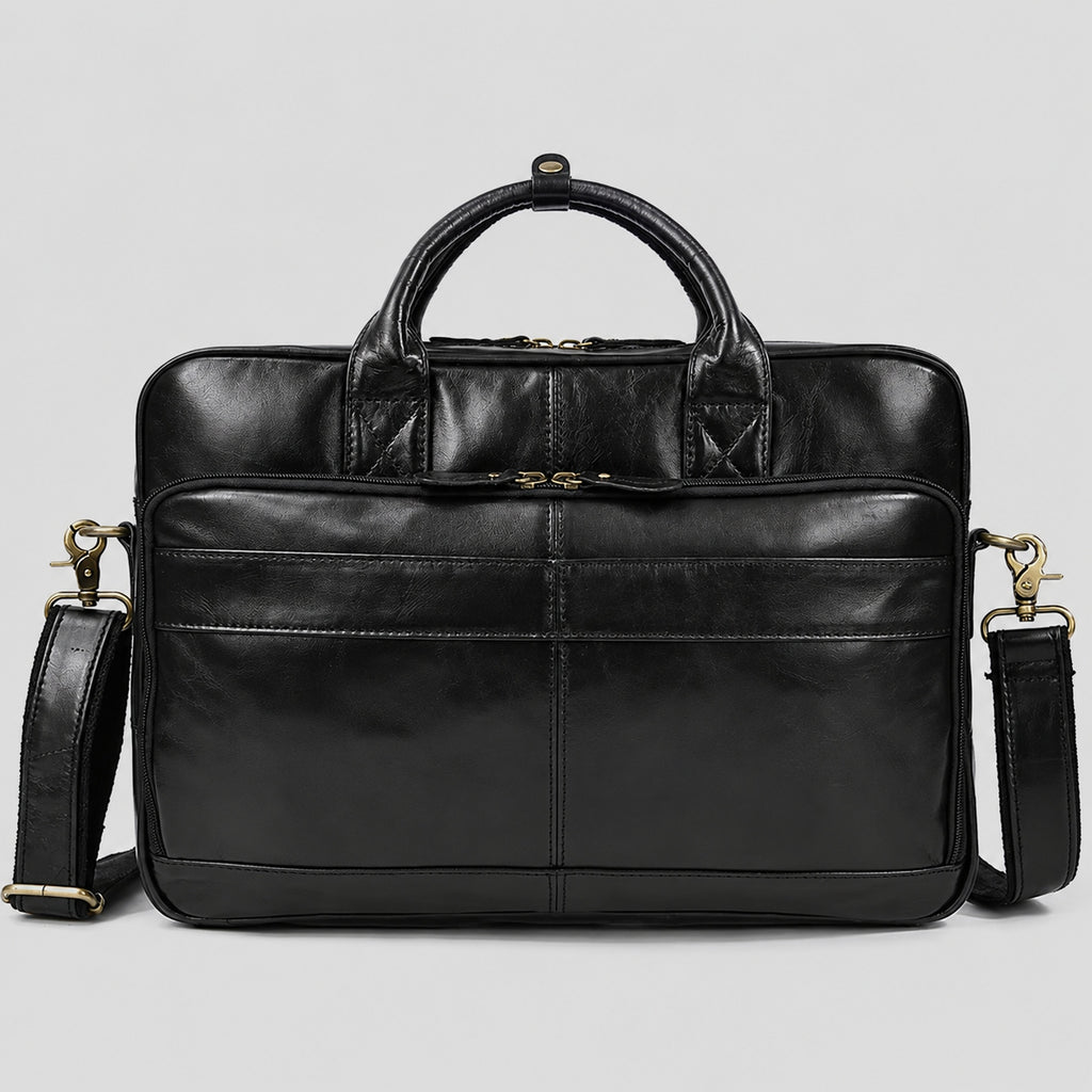 Sacoche Ordinateur en Cuir Homme