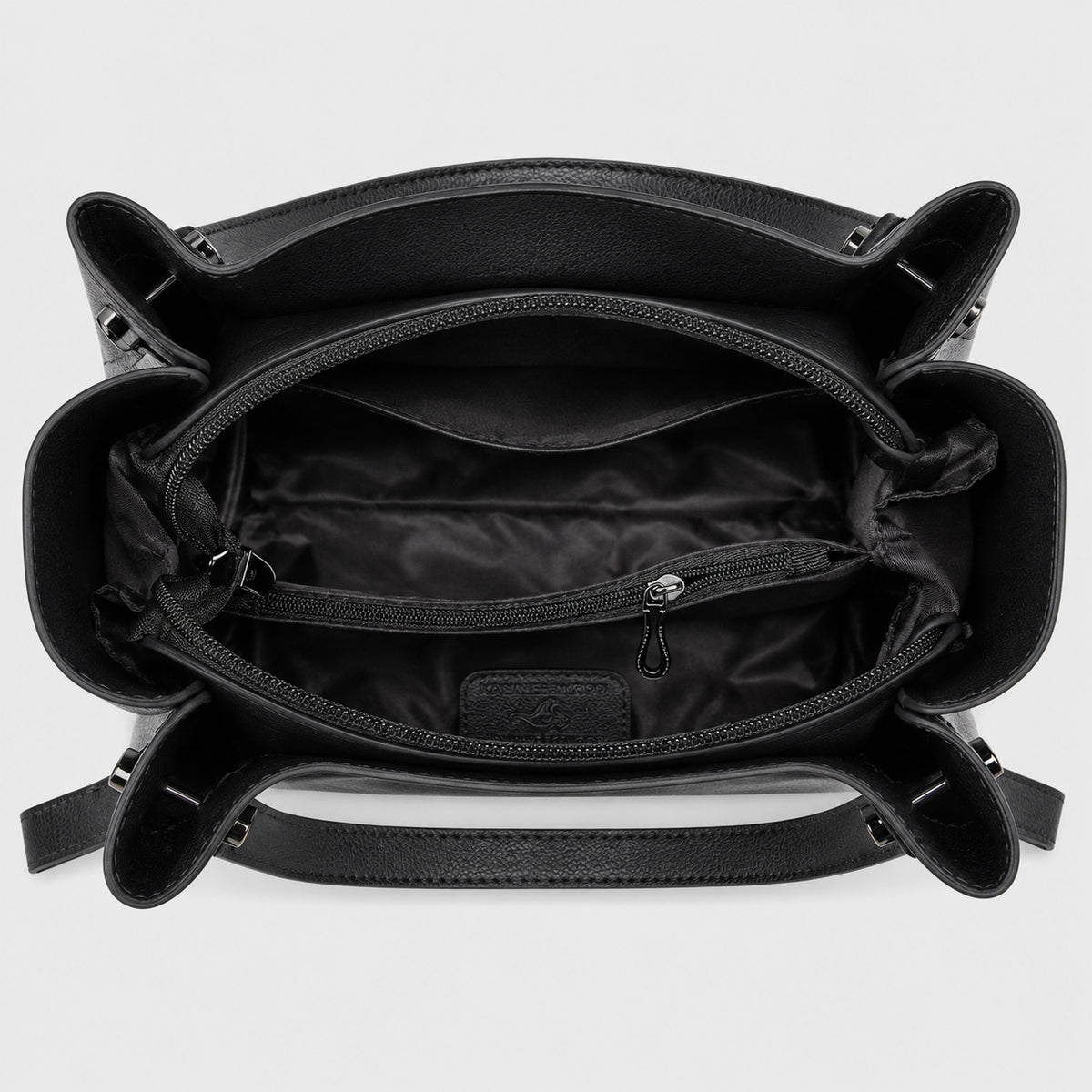 Sac à Main Seau Double Porté Bandoulière