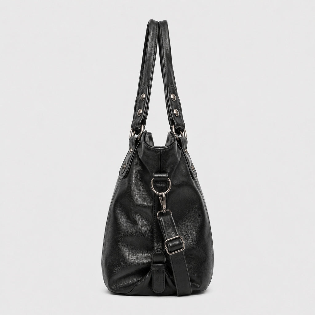 Grand Sac à Main de Cours en Cuir souple