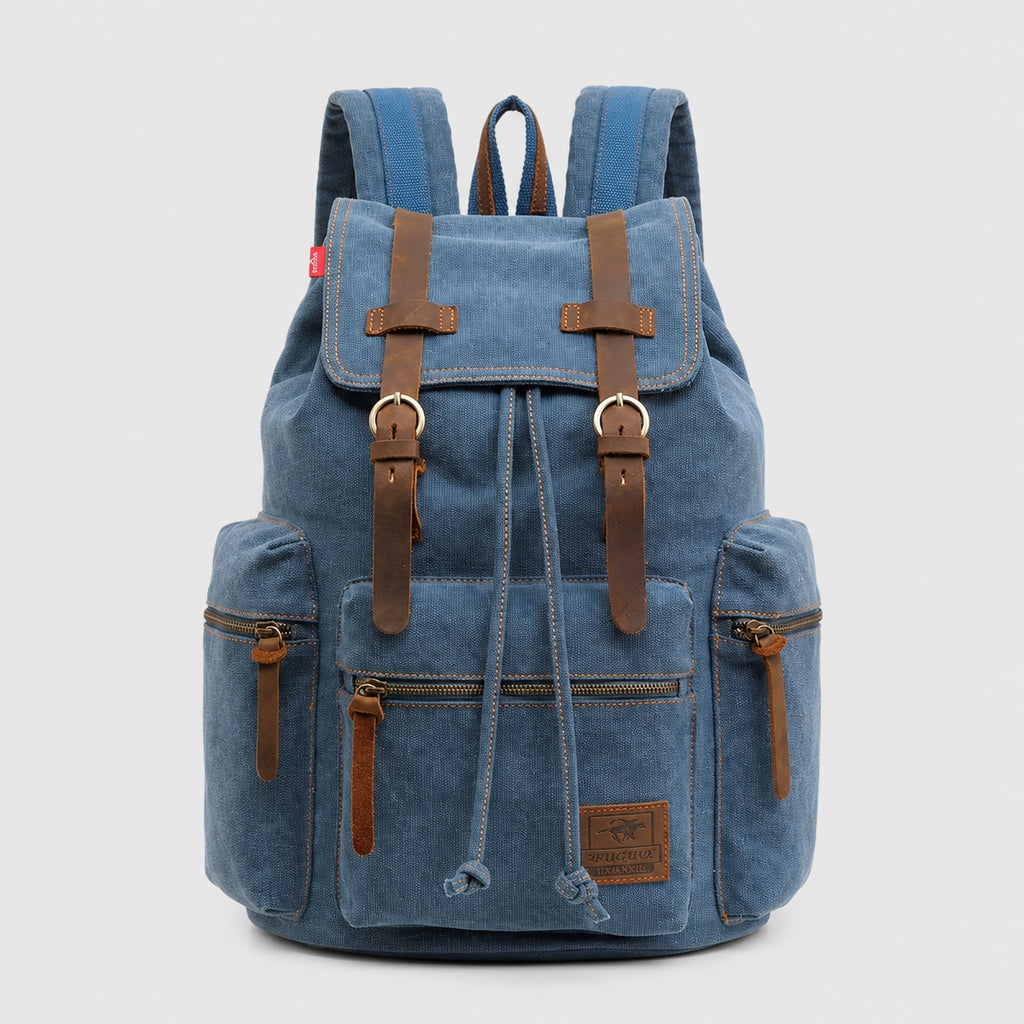 Sac à Dos Vintage Étanche en Toile