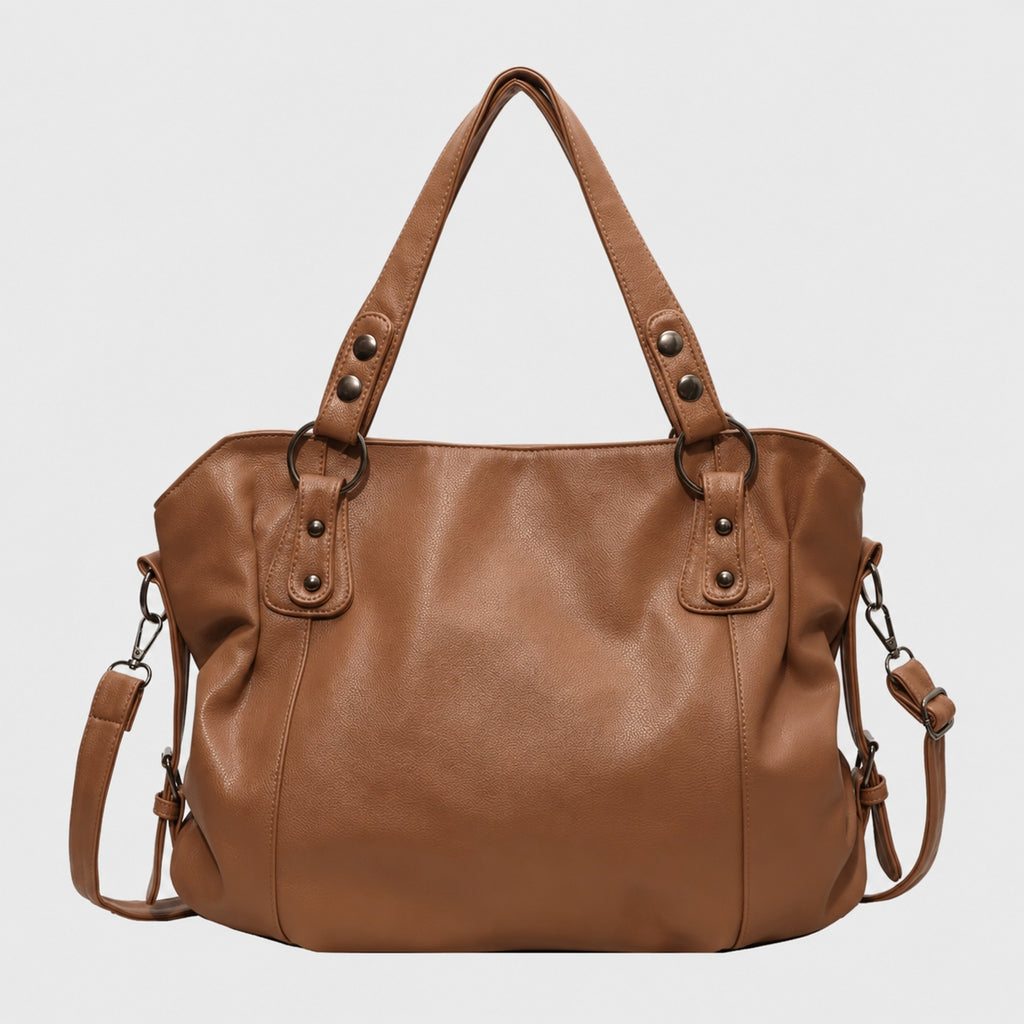 Grand Sac à Main de Cours en Cuir souple