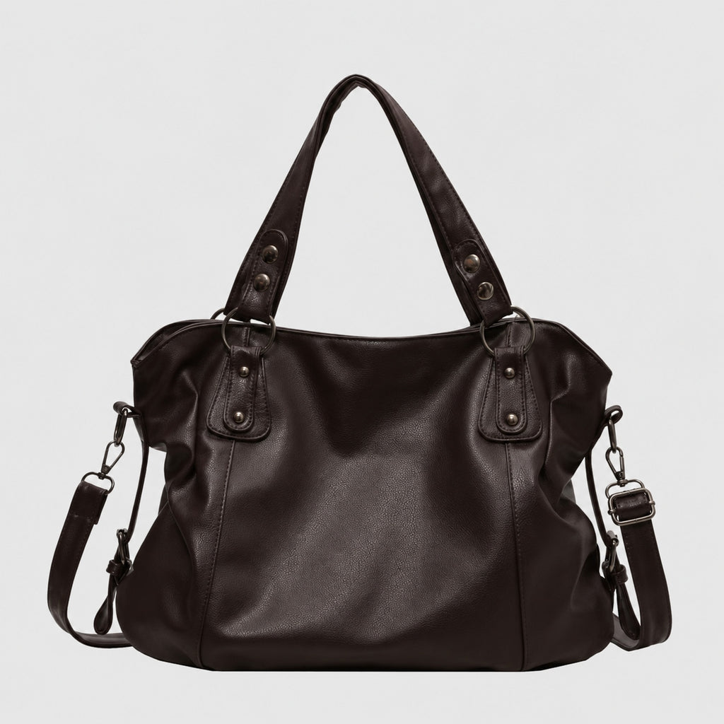 Grand Sac à Main de Cours en Cuir souple