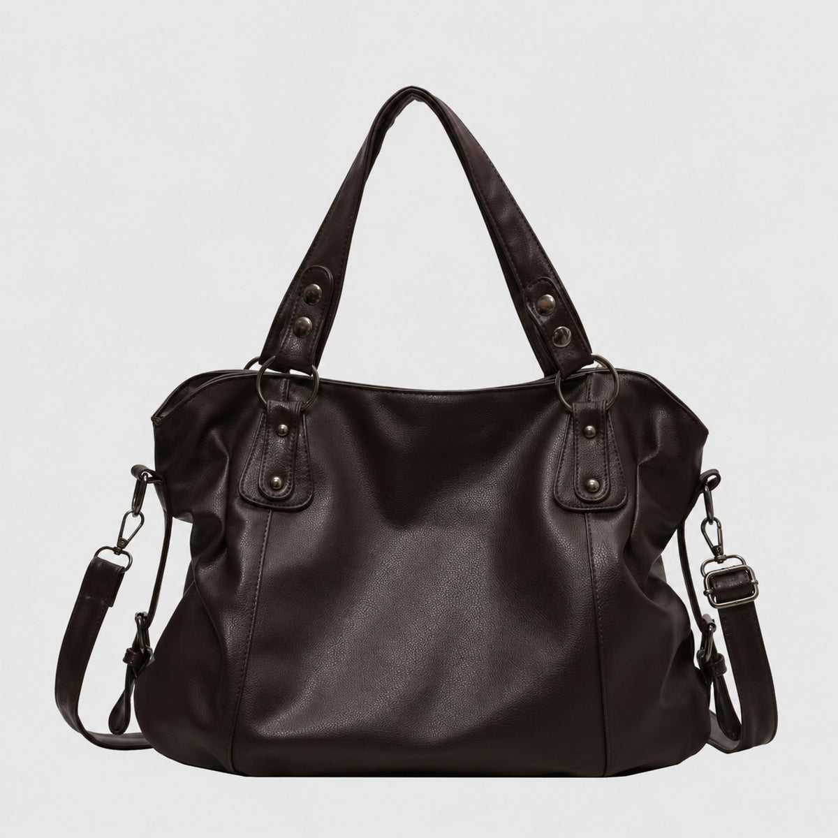 Grand Sac à Main de Cours en Cuir souple