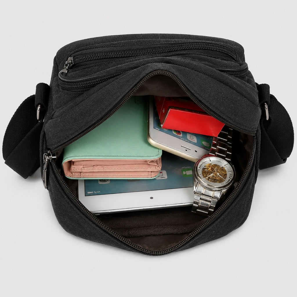 Sac Bandoulière Homme Toile