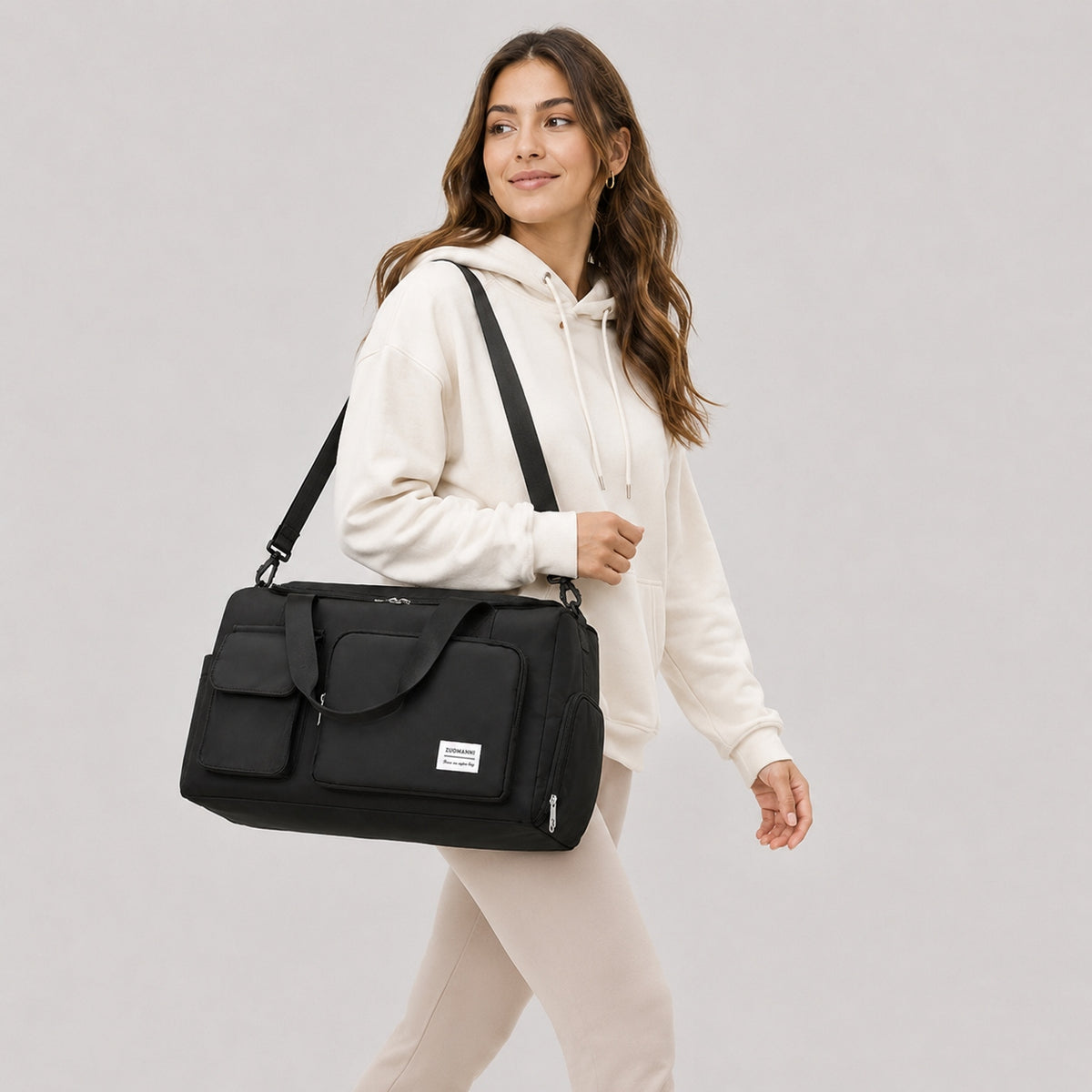 Sac de Voyage à Bandoulière Femme