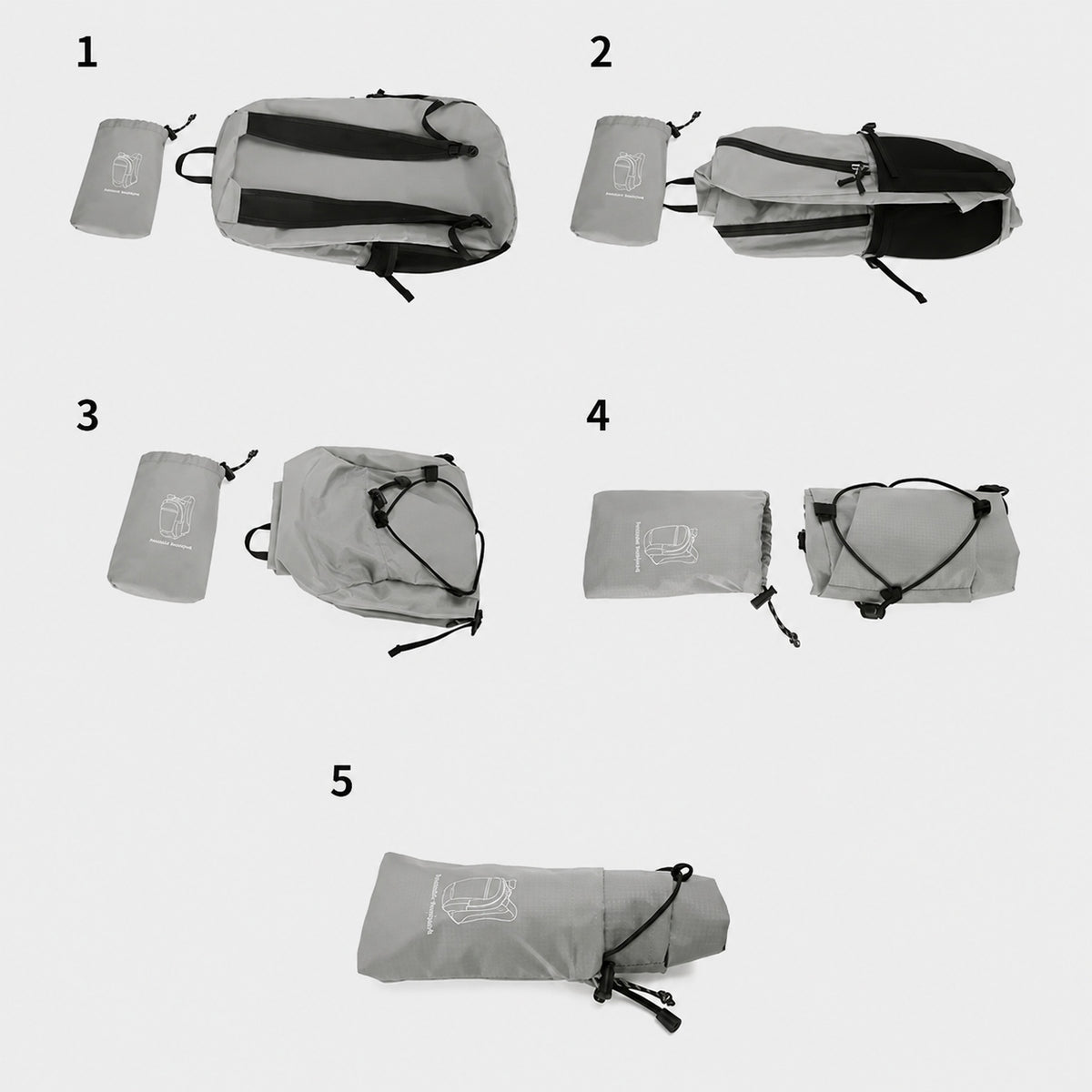 Sac à Dos Pliable et Imperméable 20L