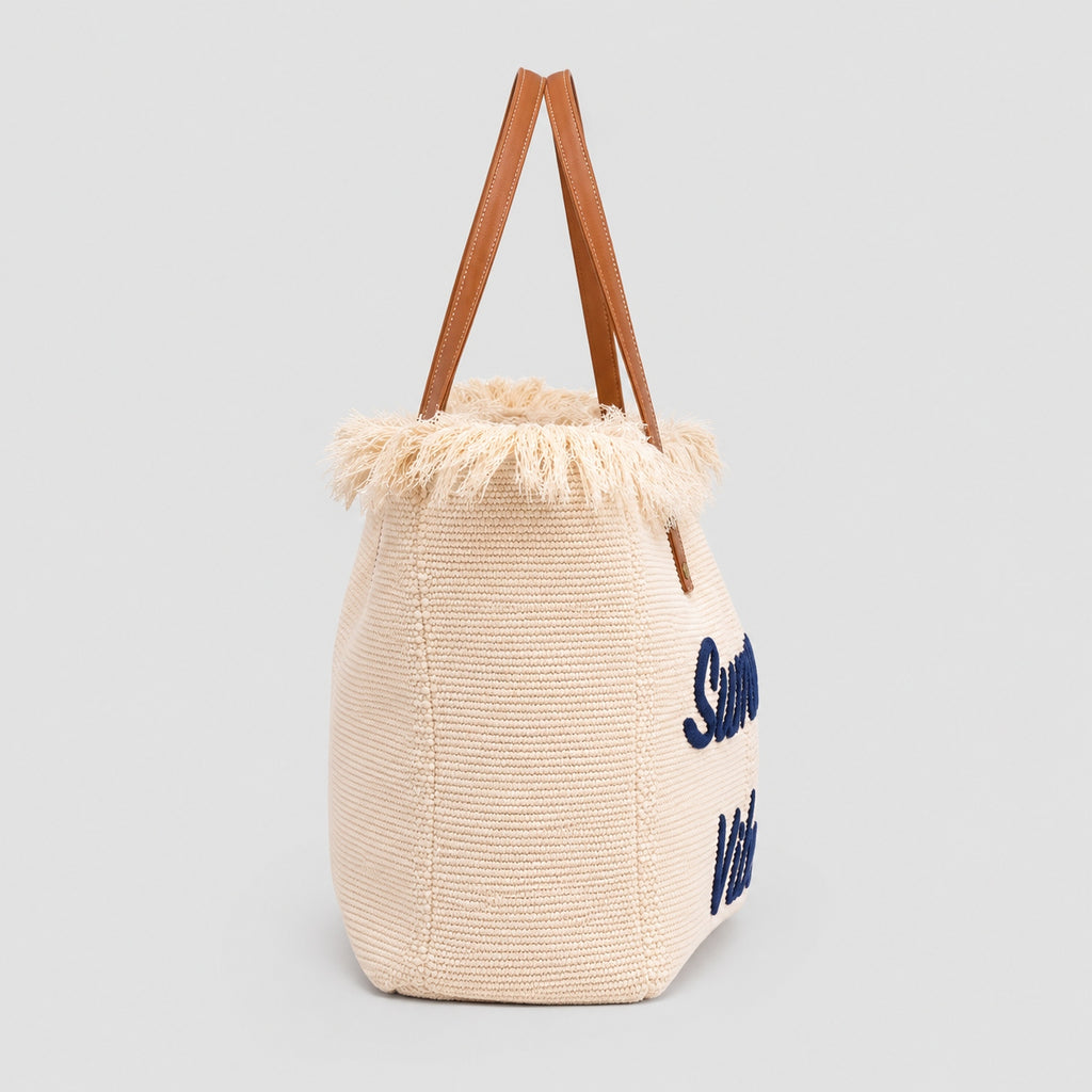 Tote Bag de plage en Toile Femme