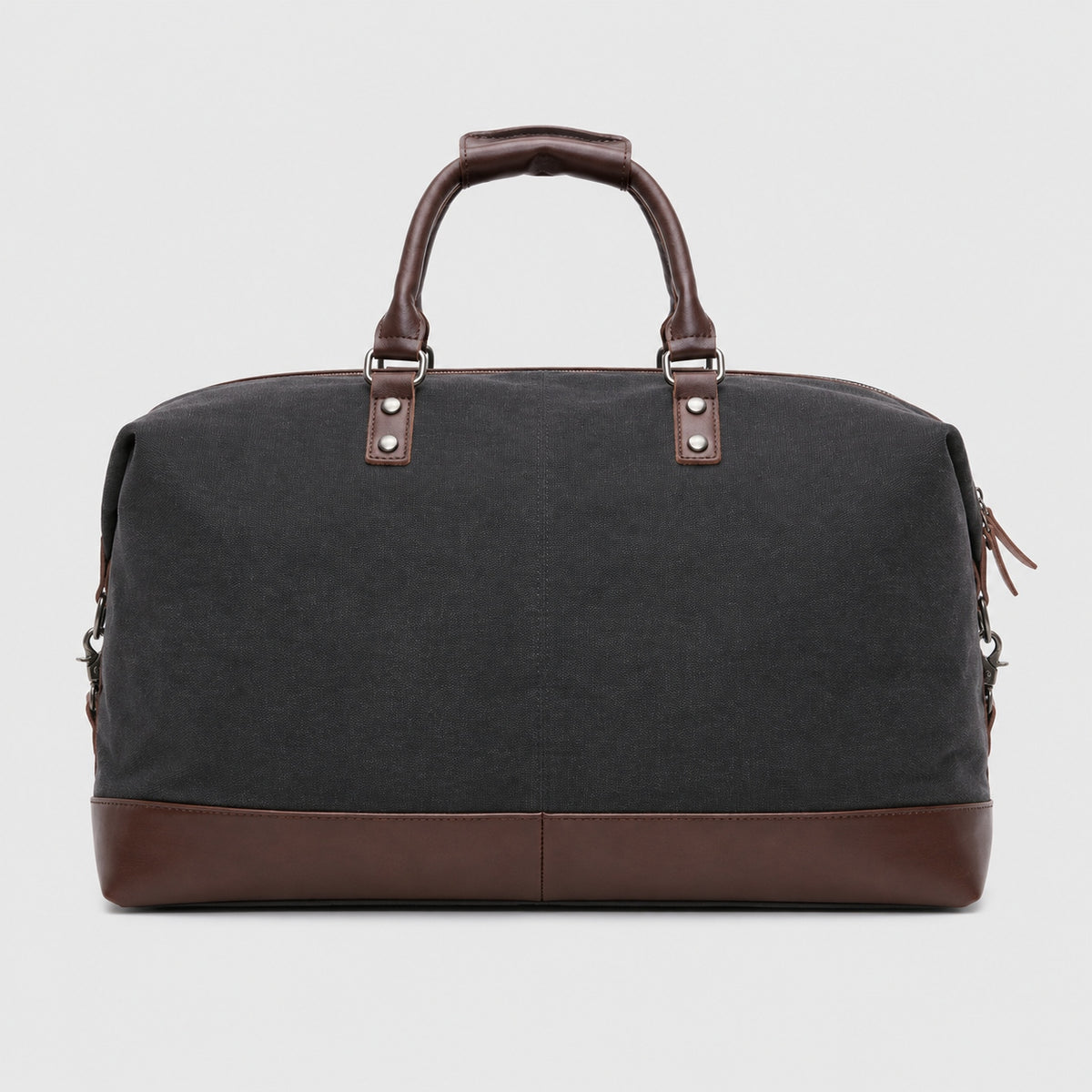 Sac de Voyage Canvas en Toile et Cuir véritable
