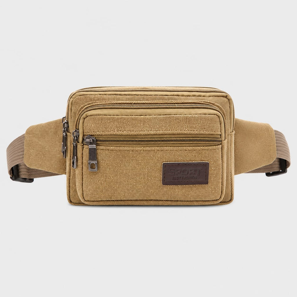Saconoo Sac Banane Homme en Toile
