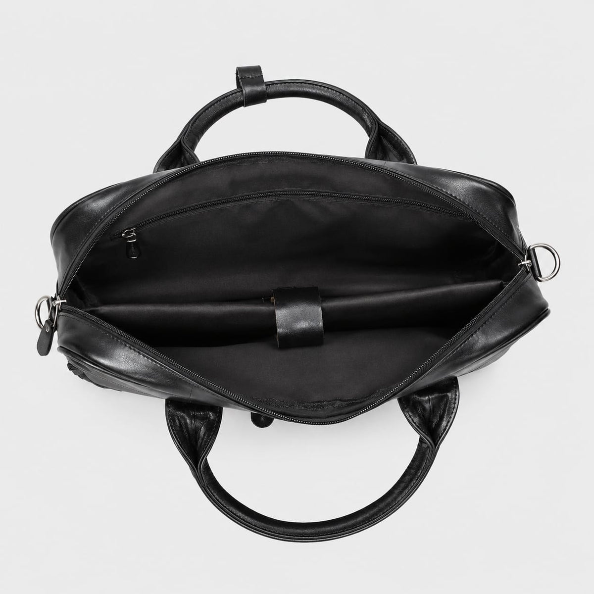 Saconoo Sacoche Ordinateur en Cuir Homme